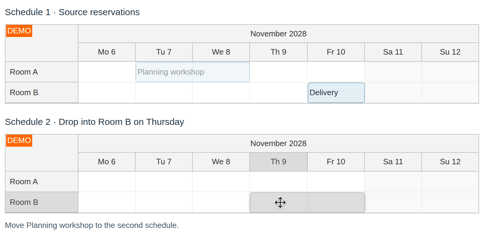 scheduler transfer between instances 2028
