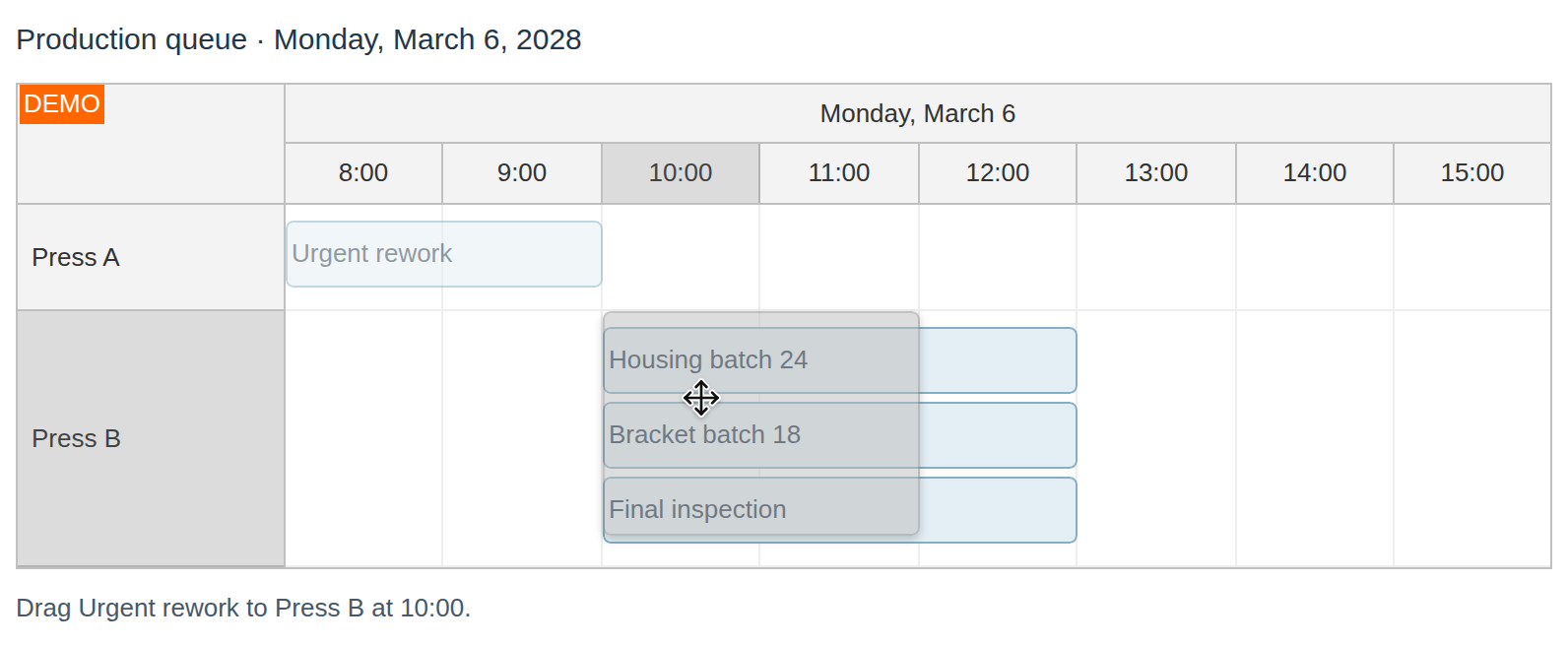 scheduler move to cell 2028